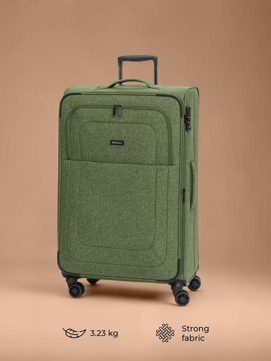 Image du produit Redolz Essentials 12 LARGE Trolley 4 roues 79 cm avec soufflet d'extension (98 l)