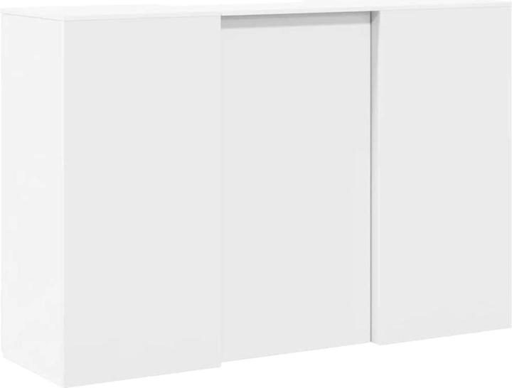 Image du produit VidaXL Comptoir d'accueil Blanc 155x50x103,5 cm Bois composite Comptoir d'accueil