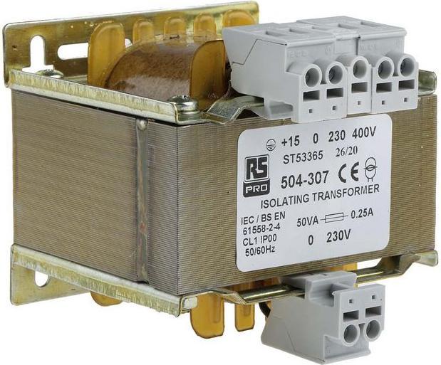 Produktbild RS PRO Transformator isoliert 50VA 230Vac