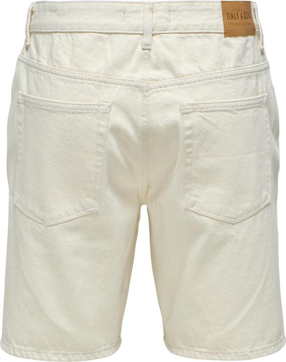 Actual product image Only & Sons Onsedge Ecru 2044 Pim Dnm Shorts Noos (XXL)