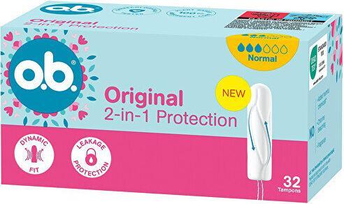 Actual product image o.b. OB Tampons Original Normal 32 (32x, Regular)
