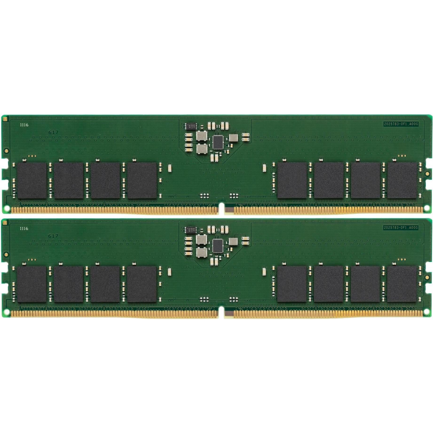 Thumbnail - Kingston RAM D5 5200 32GB C42 K2 (2 x 16GB, 5200 MHz, DDR5-RAM, DIMM), RAM