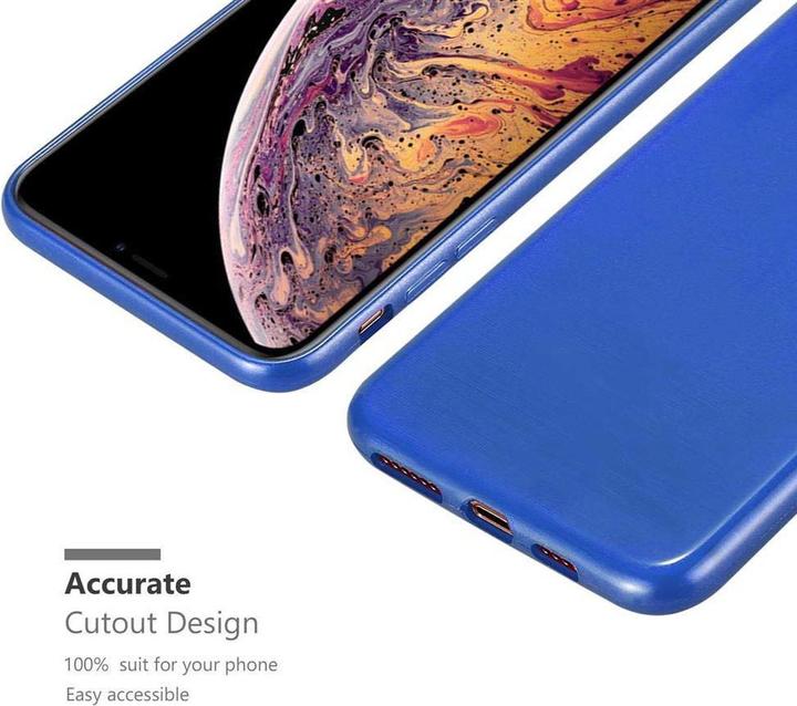 Image du produit Cadorabo Couverture TPU brossé (Apple iPhone XS Max)