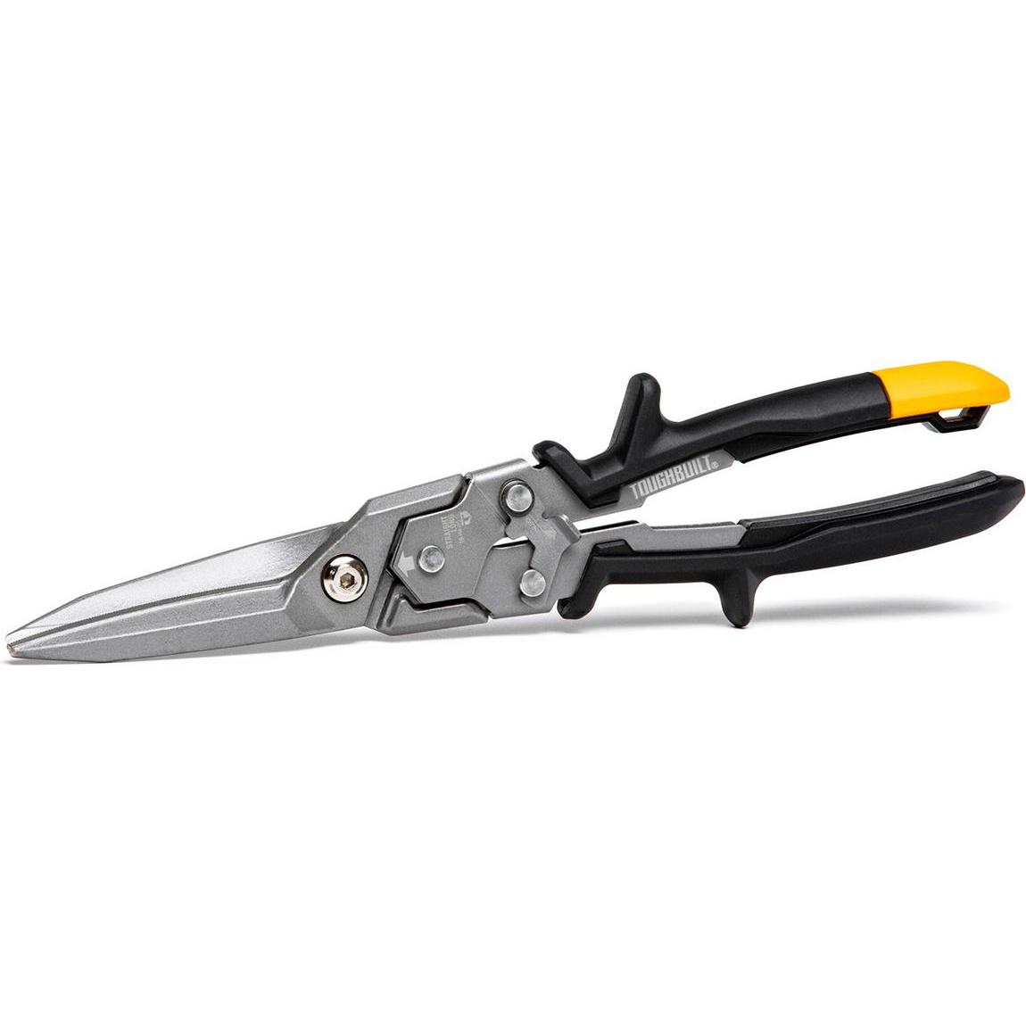 ToughBuilt, Bolzenschneider + Seitenschneider, Blechschere, gerade, lang (27 mm)