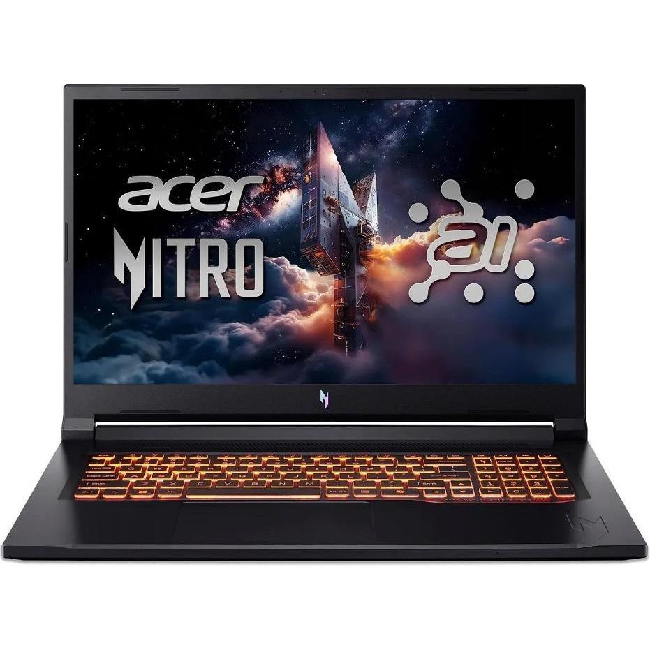 Acer Nitro V 17 AI RTX 5070 (17.30", 1000 GB, 16 GB, DE, AMD Ryzen 7 260), Notebook, Schwarz