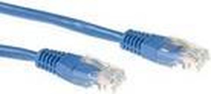 Produktbild ACT Blue 20 meter U/UTP CAT5E patch cable with RJ45 connectors. Cat5e u/utp blue 20.00m (U/UTP, CAT5e, 20 m)