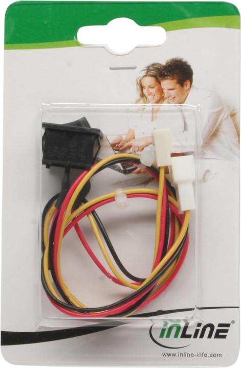 Immagine prodotto InLine Interruttore On/Off Collegamento a 3 pin
