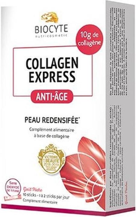 Actual product image Biocyte Collagen Express Sticks (10 Piece, 6 g)