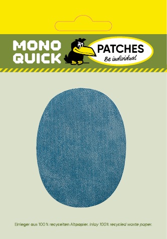 Produktbild Mono Quick Stoffflicken Oval (2 x)