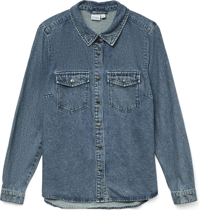 Vero Moda VMJENNIE Jeanshemd Jeanshemd