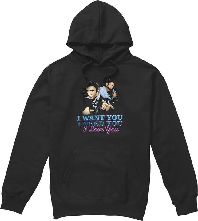 Produktbild Elvis I Want You Kapuzenpullover (M)