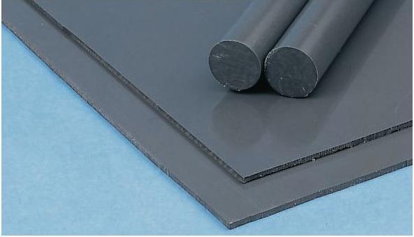Actual product image RS PRO Grey PVC sheet stock,1000x500x1mm (100 cm, 50 cm)