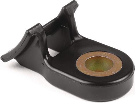 Actual product image HellermannTyton HDM400-PA66HIRHSUV-BK Screw-on mounting base 151-01224 (Fixing loops, 47 mm, 1 pcs.)