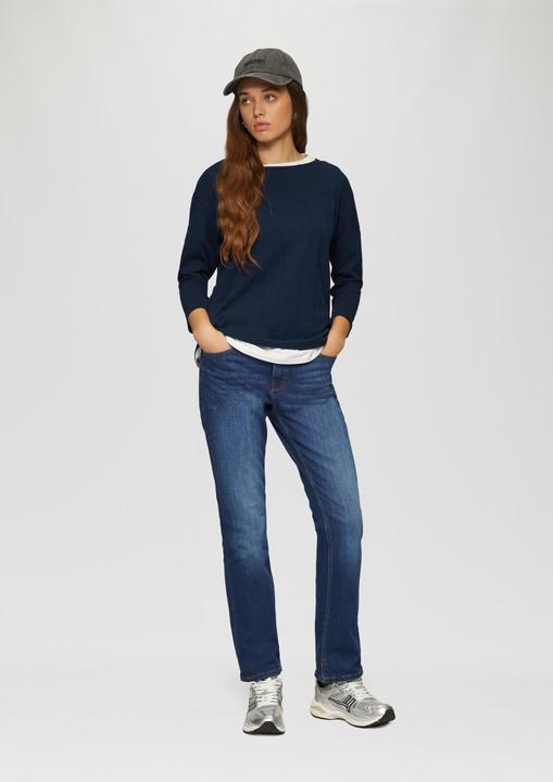 Image du produit S.Oliver T-Shirt Shirt im Loose Fit mit Dreiviertelarm (XS)