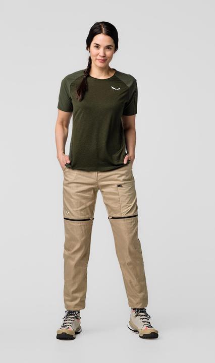 Produktbild Salewa Puez Merino Hybrid T-Shirt Damen (36, 42, S)
