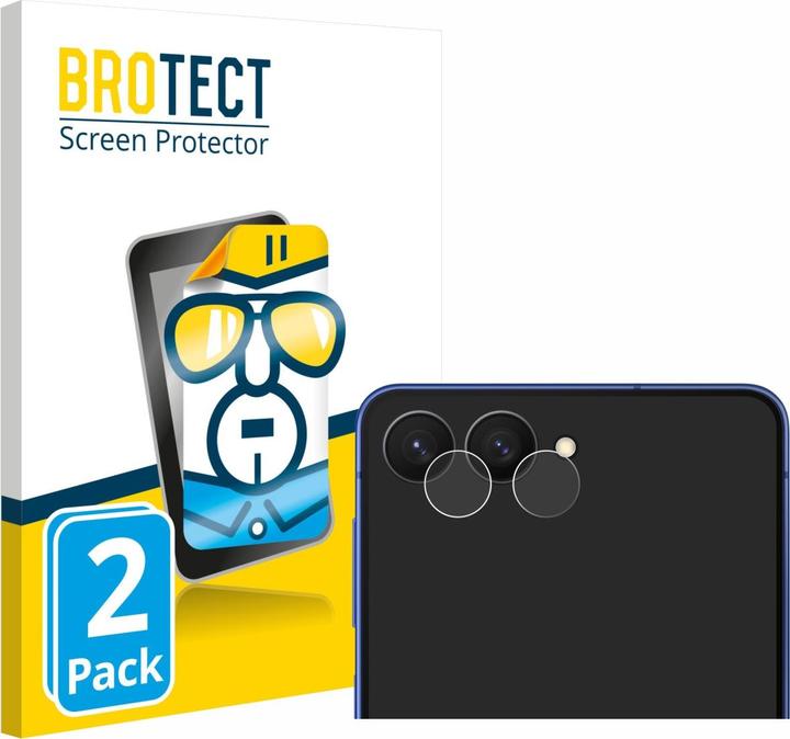 Actual product image BROTECT Screen Protector Clear (2 pcs., Samsung Galaxy Z Flip7)