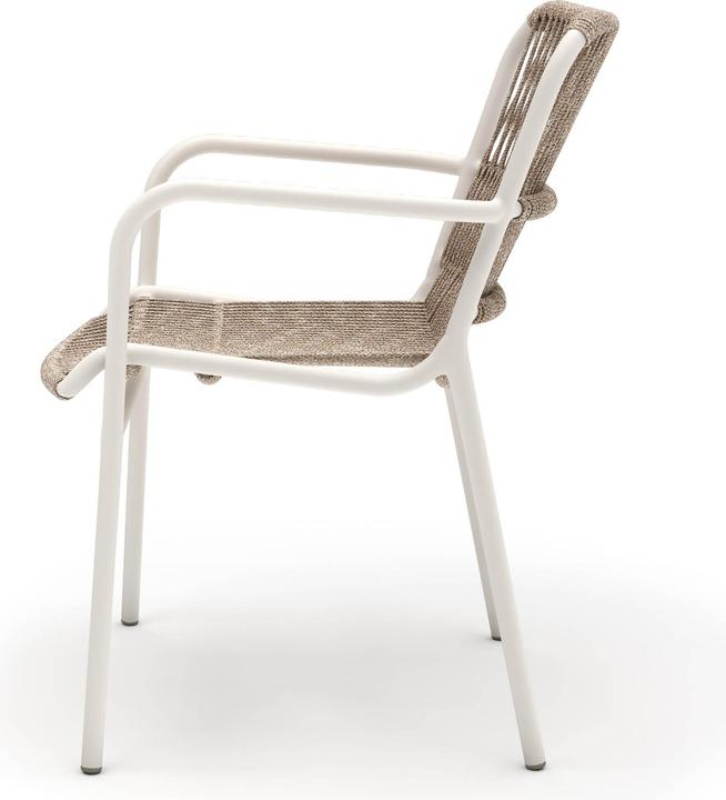 Productafbeelding Best Gartenstühle mit Armlehnen Ives sand, Metall, 2 St.