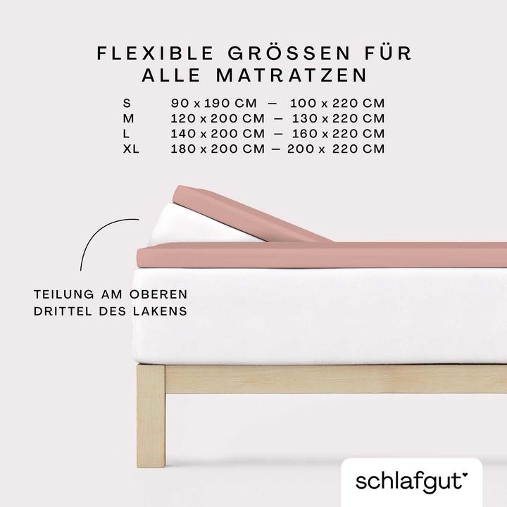 Actual product image schlafgut Pure Split Topper (180 x 200 - 200 x 220 cm)