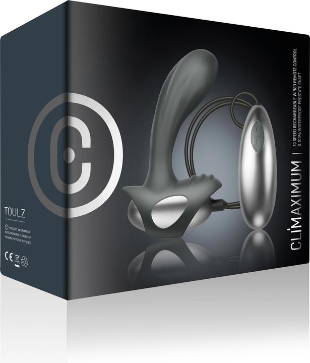 Image du produit Climaximum Vibrateur prostatique Toulz avec télécommande filaire