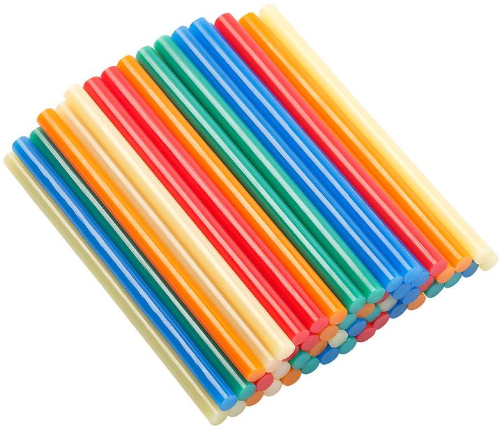 Actual product image AGT 50 glue sticks for hot glue guns, 11 x 200 mm, coloured