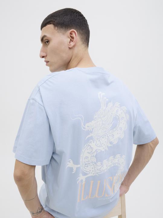 Produktbild Jack & Jones Jjcharge Printed Tee Ss Crew Neck Ln (XL)