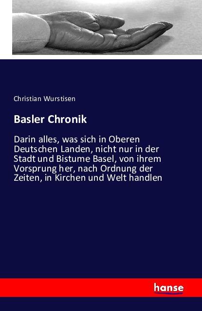Produktbild Basler Chronik (Deutsch, Christian Wurstisen, 2016)