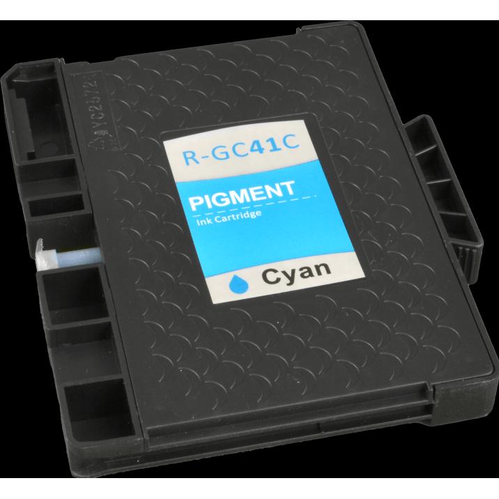 Ampertec Gel Cartridge ersetzt Ricoh GC-41C cyan, Drucker Zubehör