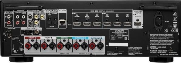 Produktbild Denon AVR-S660H (5.2 Kanal, AM, FM)