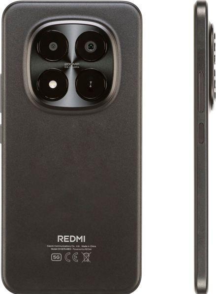 Productafbeelding Xiaomi Redmi Note 15 Pro + (256 GB, Black, Zwart, 6.83", Dubbele SIM, 5G)