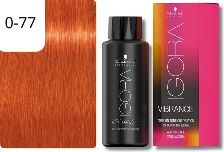 Immagine prodotto Schwarzkopf Igora Vibrance 0-77 Concentrato di rame 60 ml (0-77 Concentrato di rame)