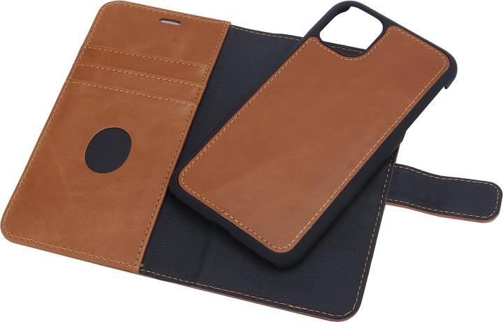 Actual product image Radicover Exclusive 2-i-1 Mobile Phone Protective Case 15.5 cm (6.1 inch) Folio Brown (Apple iPhone 11)
