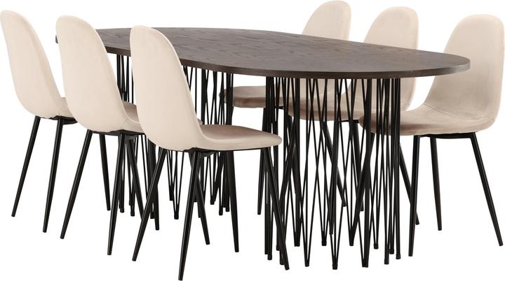 Actual product image Venture Home Stone oval, Polar (MDF)