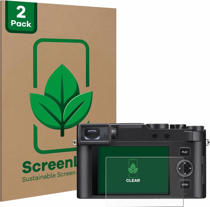 Actual product image ScreenLeaf Protective film sustainable screen protector screen protector film clear transparent