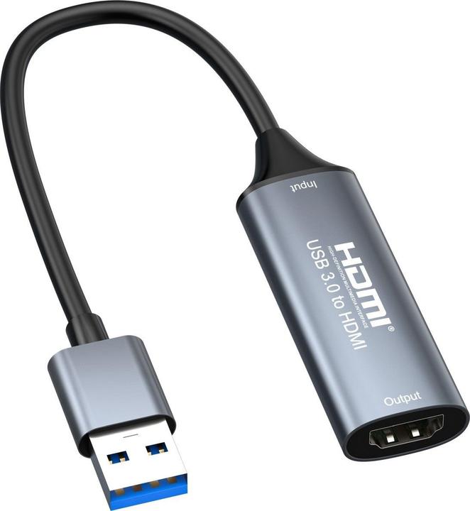 Actual product image PremiumCord USB 3.0 Adapter auf HDMI, FULL HD 1080p (HDMI, 24 cm)
