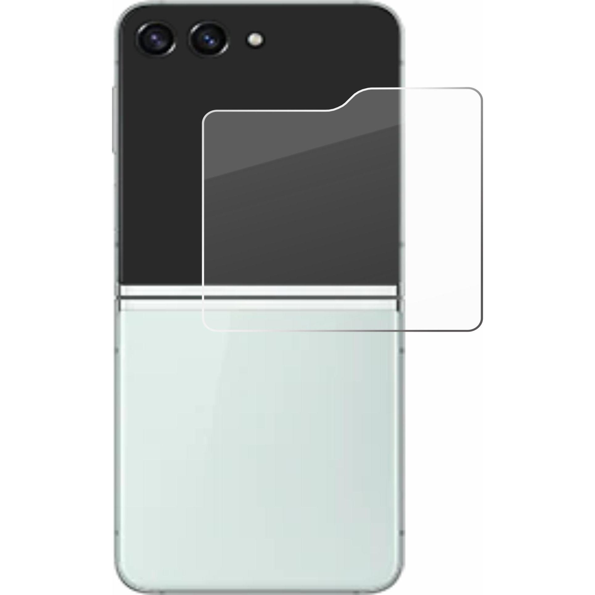 Thumbnail - Savvies Panzerglas Schutzglas Displayschutz (1 Stück, Samsung Galaxy Z Flip5), Smartphone Schutzfolie, Transparent