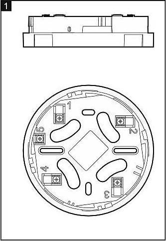 Actual product image Satel Lizdas conventional fire detector (DB-100)