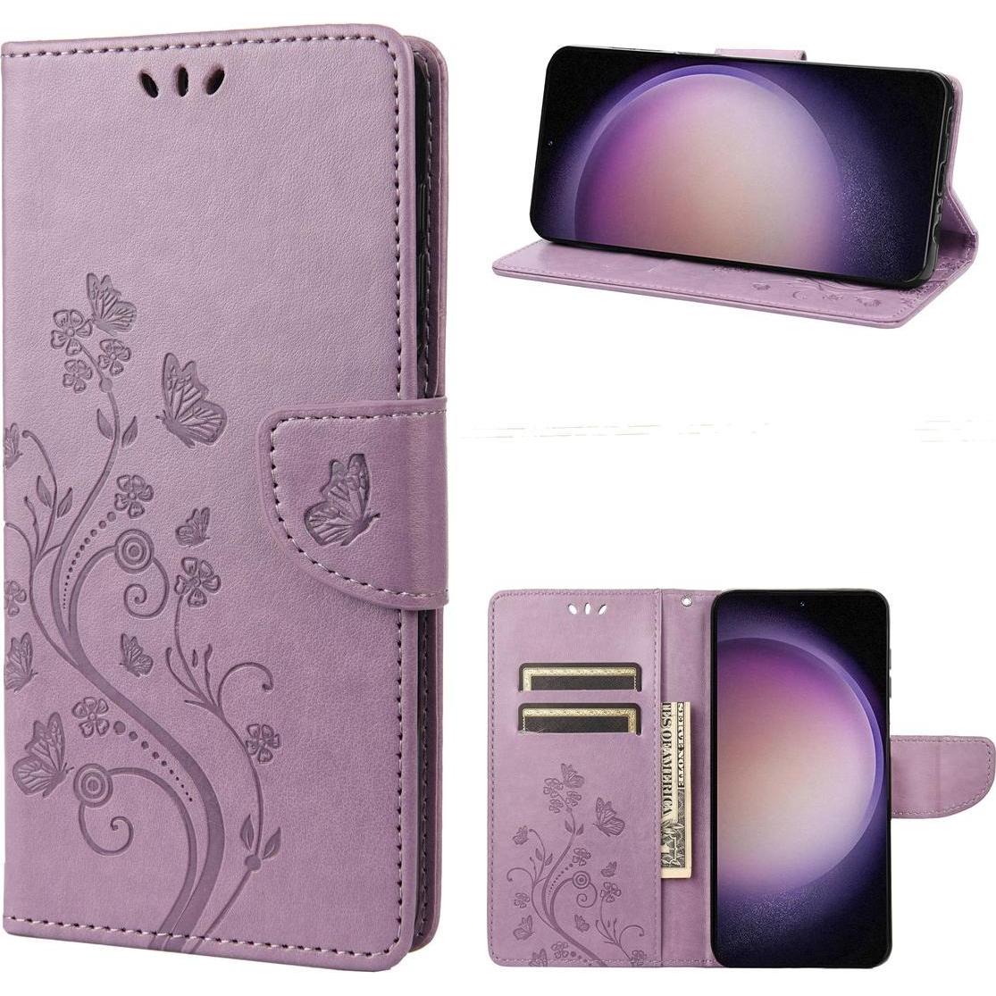 König Design Hülle Handy Schutz für Samsung Galaxy S23 Plus Ultra Case Cover Tasche Wallet (Samsung Galaxy S23+), Smartp...