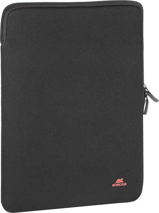 Actual product image Rivacase Anti-shock Case for MacBook 13" Vertical Zip Black (15.60", Apple)