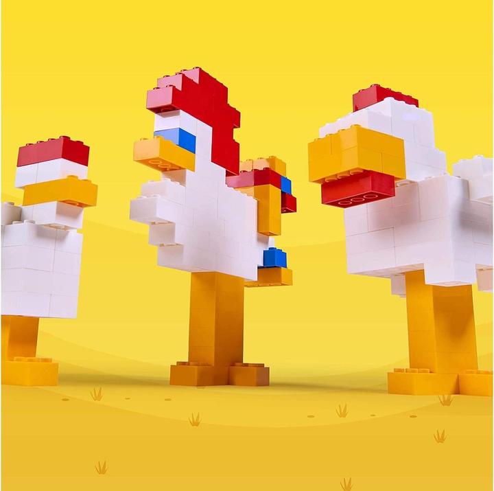 Actual product image Simba Blox 500 yellow 8 stones loose