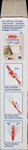 Produktbild dm Profissimo Staubwedel mit Bezügen, Set: 1 Griff + 3 Bezüge (3 Stk.)