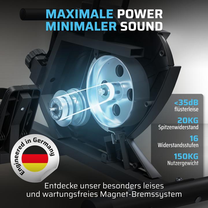 Produktbild Sportplus Magnetische Rudermaschine