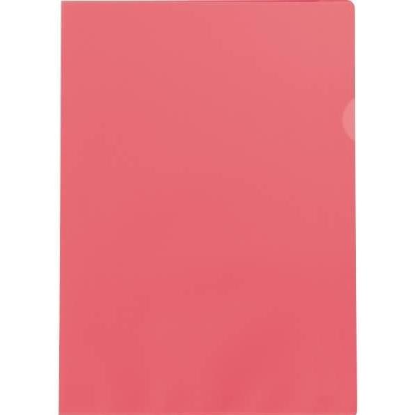 Soennecken, Mappe, Sichthülle 1511 DIN A4 PP rot 100 St./Pack. (A4, 100 x)