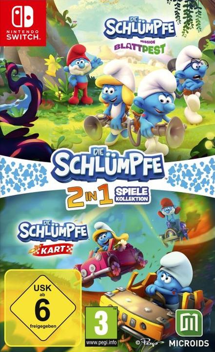 Immagine prodotto Microids Die Schlümpfe 2 in1 Spiele Kollektion (Switch, DE)