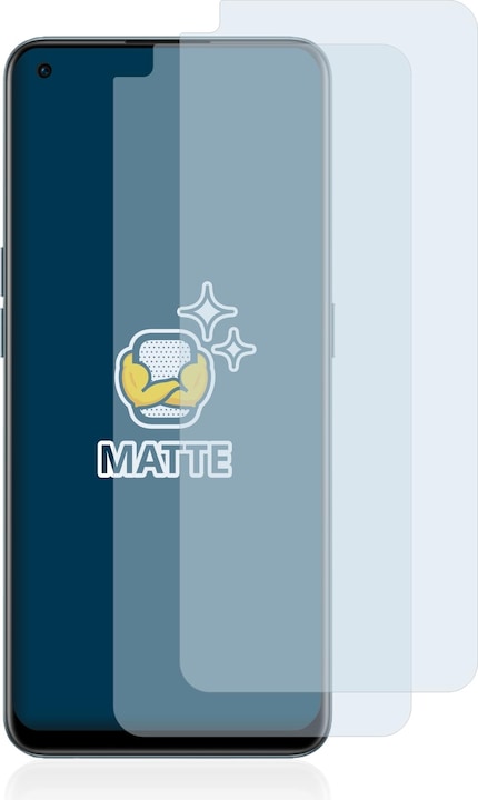 Actual product image BROTECT Anti-glare screen protector matt (2 Piece, OnePlus North CE 2 5G)