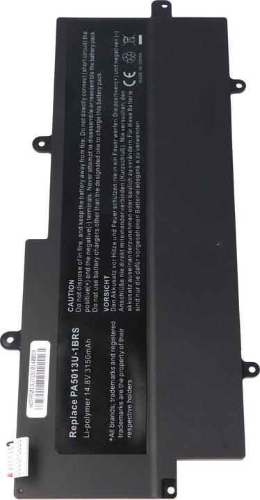 Produktbild Toshiba Akku Portege Z830 Ultrabook Akku, Z835, Z930, Z935, PA5013U, PA5013U-1BRS (4 Zellen, 3000 mAh)