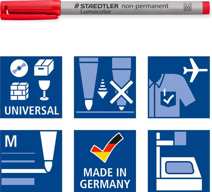 Immagine prodotto Staedtler Lumocolor non permanente (1x)