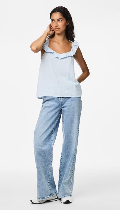Actual product image Pieces PCSASTINA Musselin Top (L)