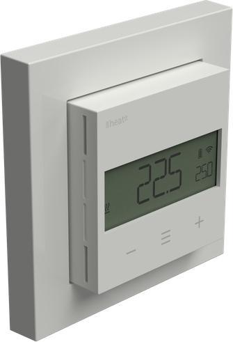 Produktbild Heatit Z-Temp3 Batteriebetriebenes Thermostat 800er Serie (Weiss RAL 9003)