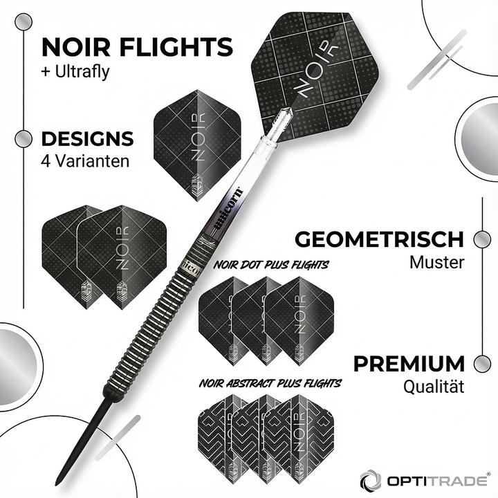 Image du produit Unicorn Boîte de présentation des fléchettes Noir (23 g)