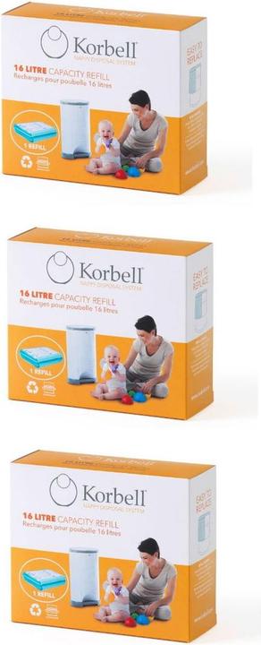 Produktbild Korbell Windeleimer recycled mit Nachfüllfolien